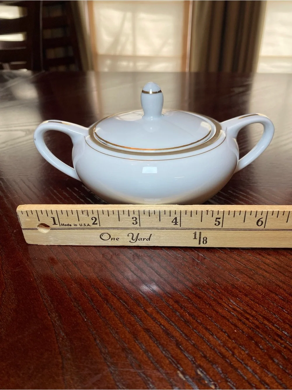 Royalton China Co, Japan. Translucent Porcelain China Golden Elegance Sugar Bowl